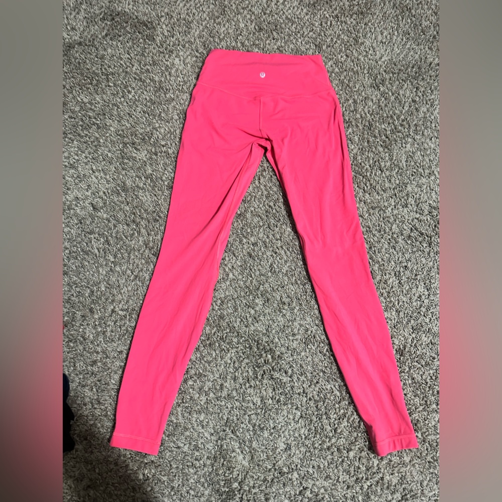 Lululemon Athletica Hot Pink Leggings